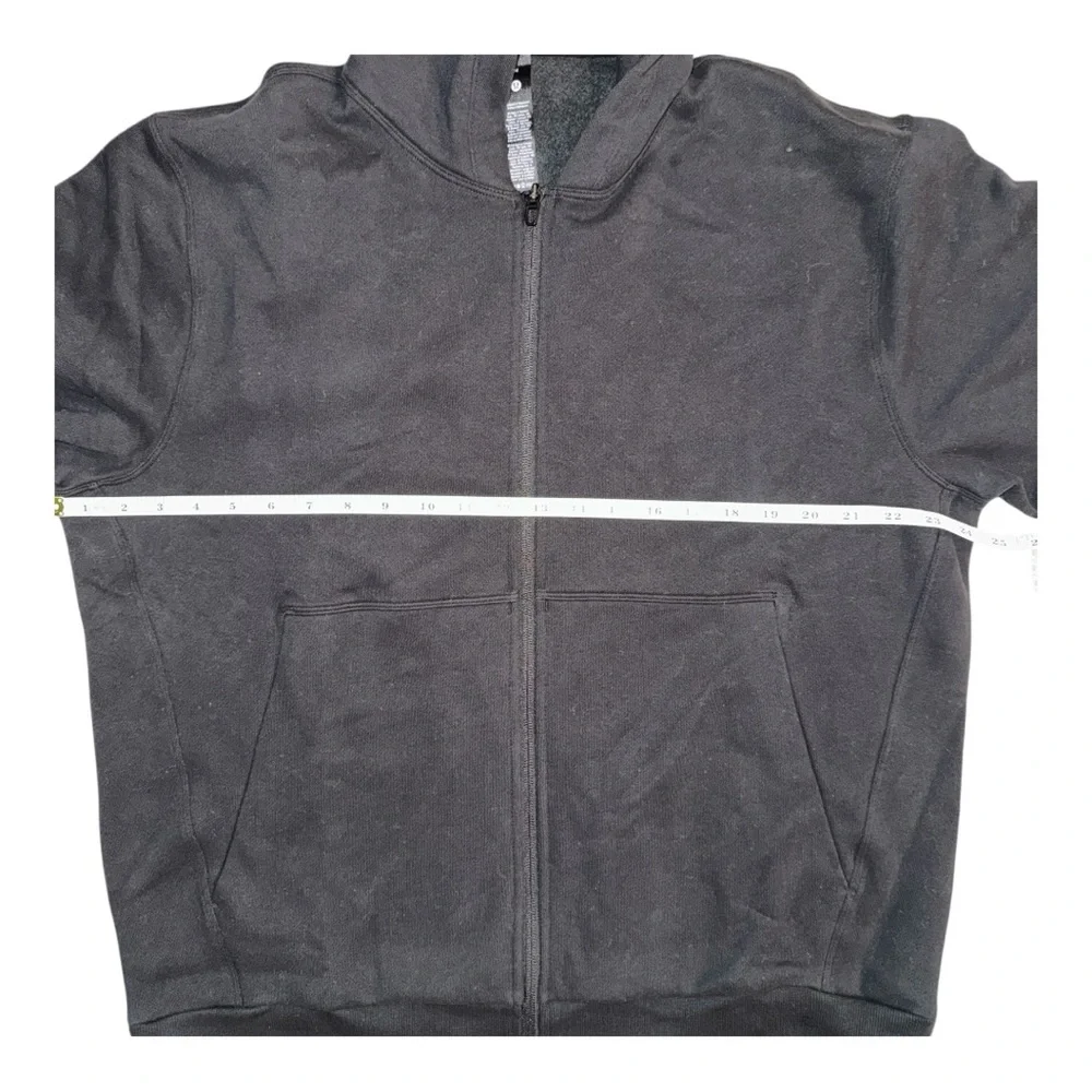 Lululemon Steady State Hoodie Black Men’s Full-Zip Fleece M XL NWT - Picture 5 of 12